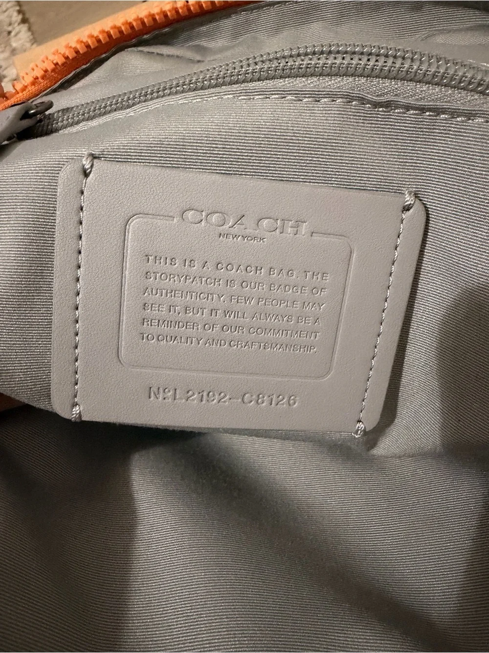 Coach Men’s Compact Crossbody in Cream, Beige and Black